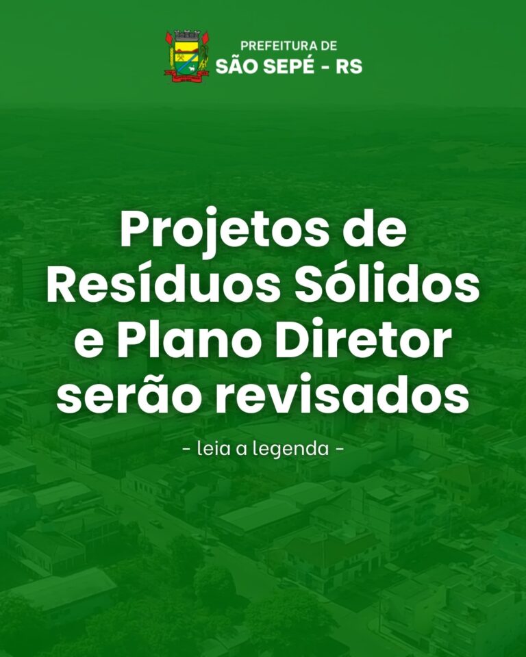 Administração Municipal retira de pauta projetos de resíduos sólidos e Plano Diretor para revisão