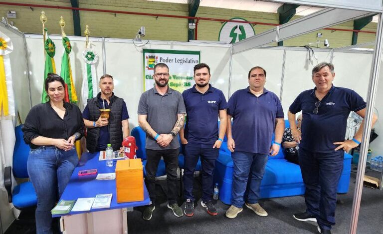 Câmara de Vereadores participou da 50ª Expofeira de São Sepé
