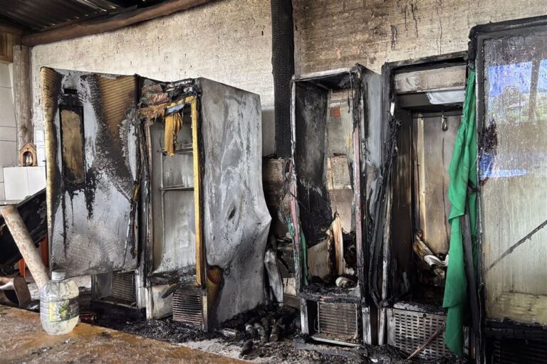 Casa de festas de vereador Tony Oliveira é alvo de incêndio criminoso e disparos de arma de fogo em Santa Maria