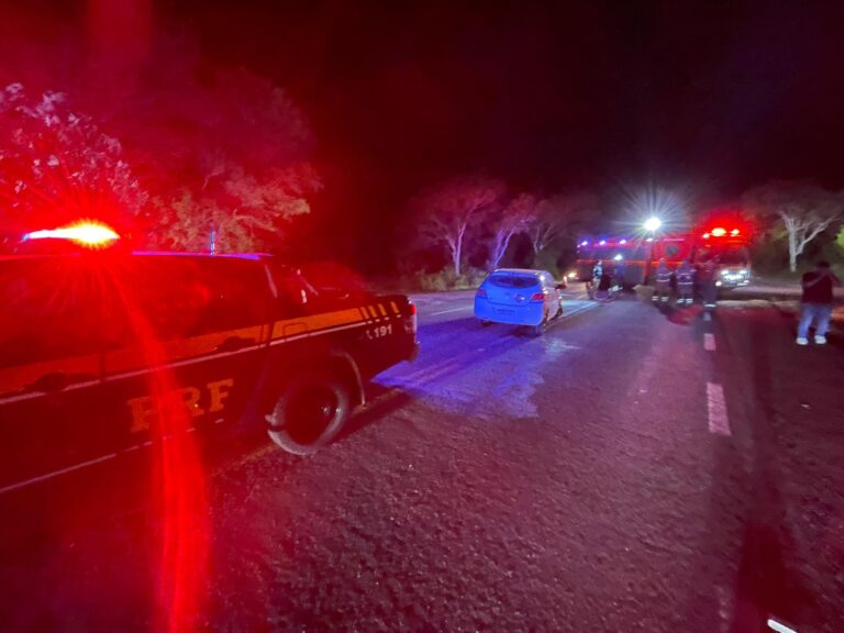 Acidente no Km 266 da BR-287 deixa dois motoristas com ferimentos leves em Santa Maria