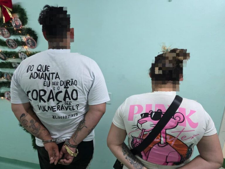 Casal é preso por furto qualificado em série no comércio de São Sepé