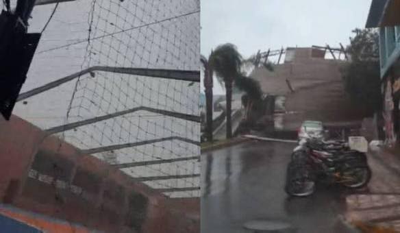 Temporal causa estragos e deixa cidade no Norte do RS sem luz e água, diz Defesa Civil