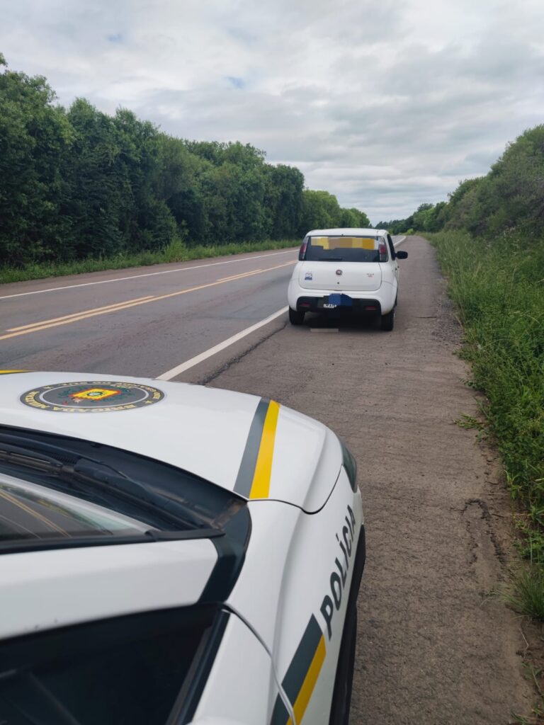 BRIGADA MILITAR DE SÃO SEPÉ PRENDE INDIVIDUO POR FURTO DE VEÍCULO