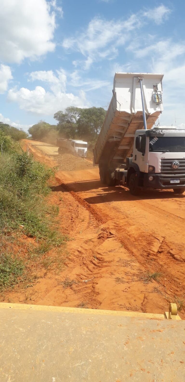 Cronograma de trabalho da Secretaria de Obras avança no interior