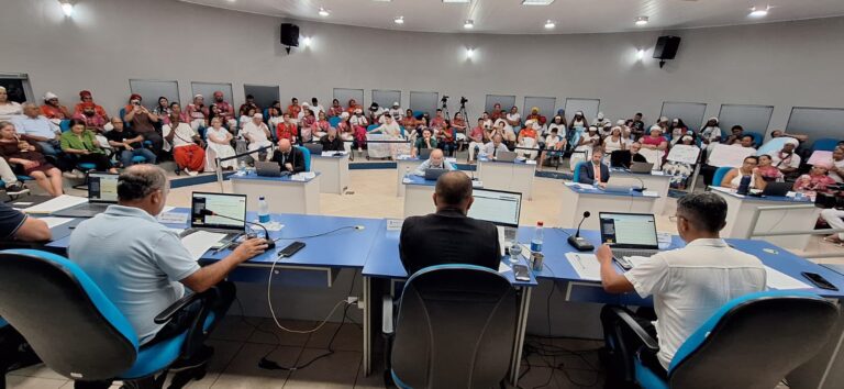 Sessão Ordinária da Câmara de Vereadores registra grande participação da comunidade