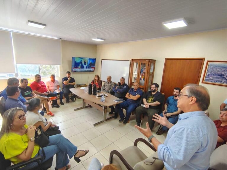 Prefeitura de São Sepé reúne forças de segurança e comunidade para definir ações de ordem pública