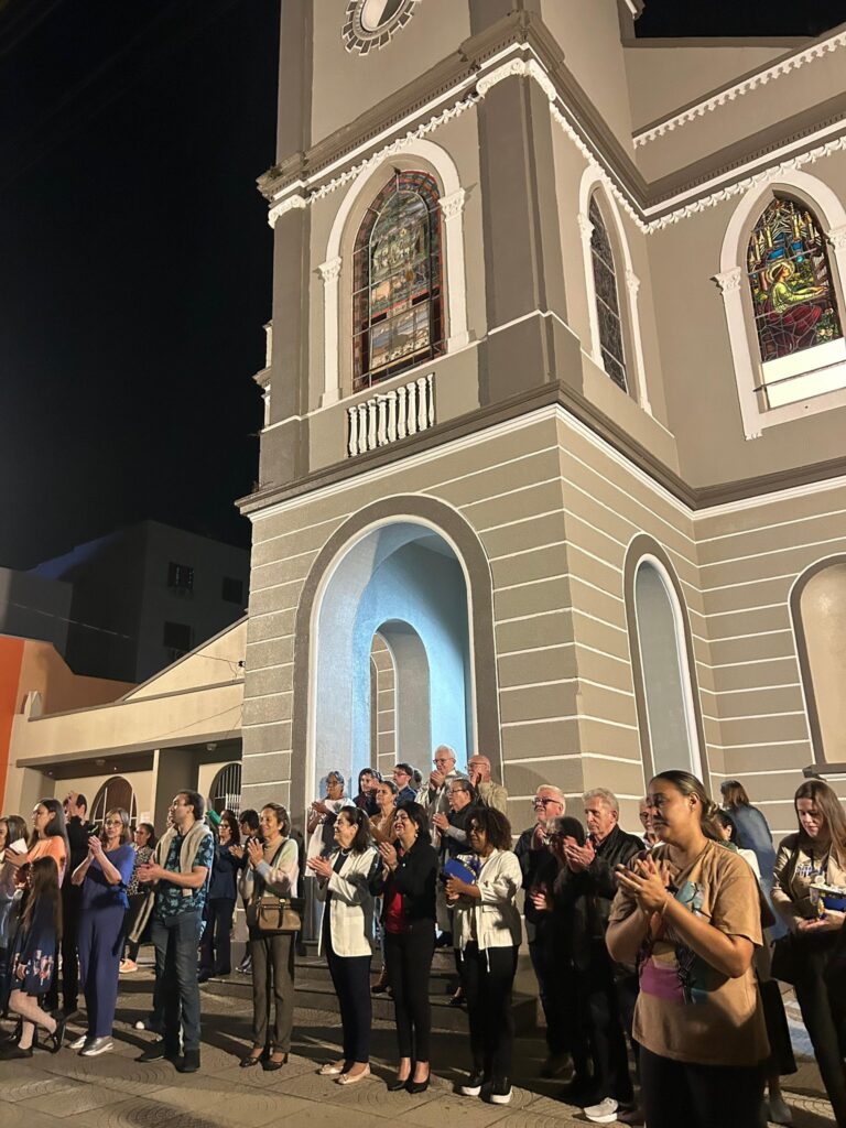 Banda Marcial Municipal faz estreia e emociona público nas comemorações dos 150 anos de São Sepé