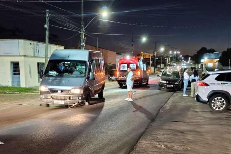 Acidente entre carro e van deixa uma vítima fatal em Rosário do Sul