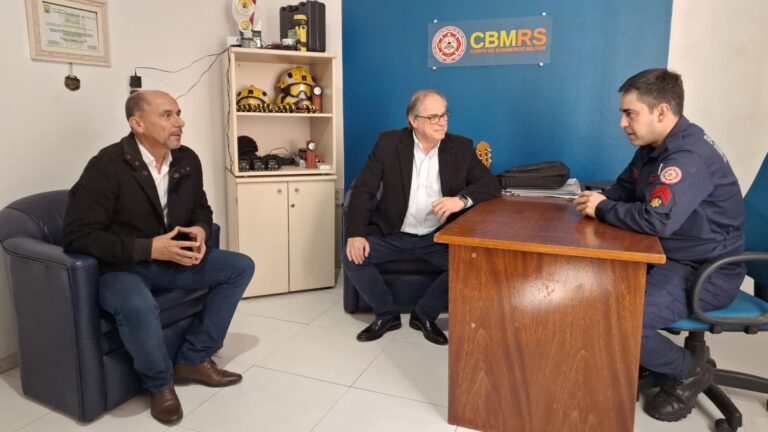 Ambulância do Corpo de Bombeiros Militar volta a operar em São Sepé com apoio da Prefeitura