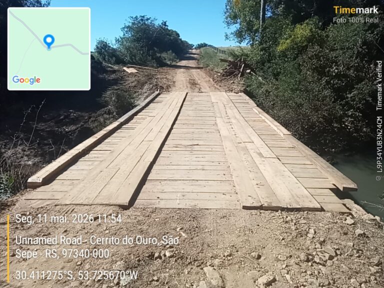 Ponte da Amália é concluída e liberada para uso da população no Passo dos Freire