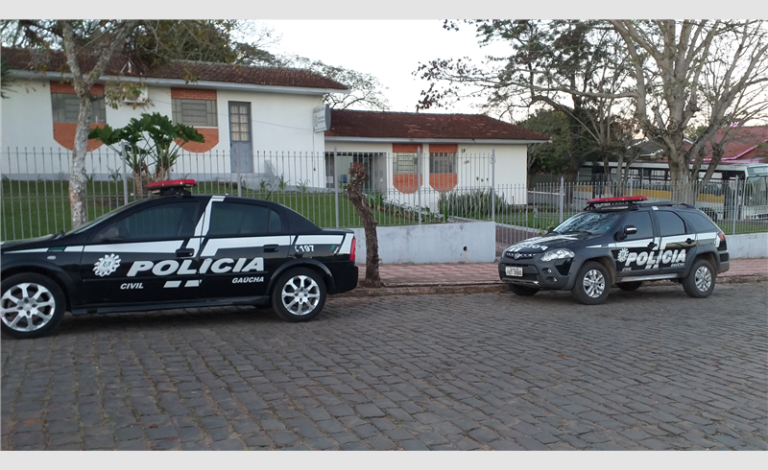 Polícia Civil de Restinga Sêca cumpre mandados de prisão preventiva e de busca e apreensão referentes à operação “Truncare”.