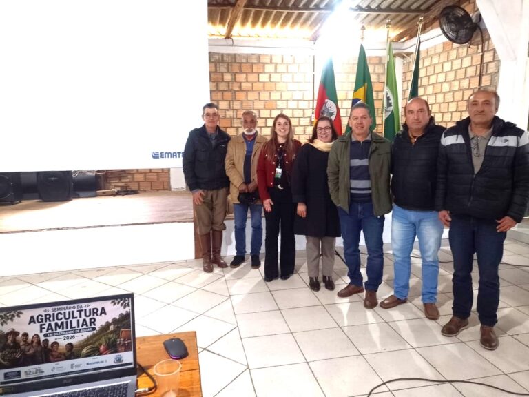 Representantes de São Sepé participam do Seminário da Agricultura Familiar em Dilermando de Aguiar