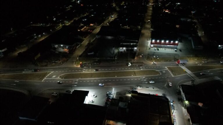 Trecho da BR-392 em direção a São Sepé passa a contar com iluminação