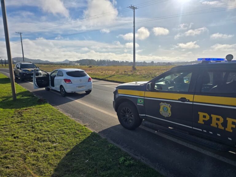 PRF prende traficante e apreende maconha em Santa Maria/RS após tentativa de fuga