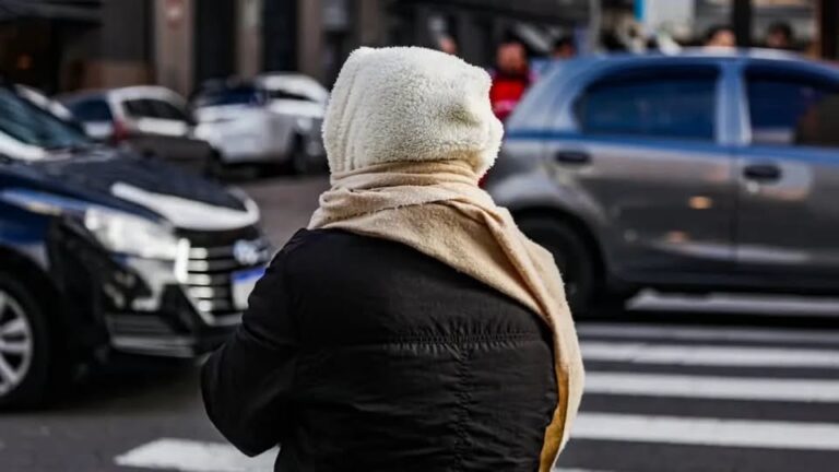 Frio abaixo de zero marca o começo da semana