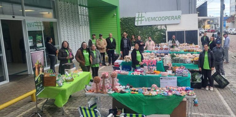 Feira da Agricultura Familiar fortalece produtores locais em mais uma edição realizada no Sicredi