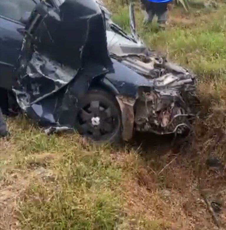 Acidente deixa motorista gravemente ferido na BR-290, em São Gabriel