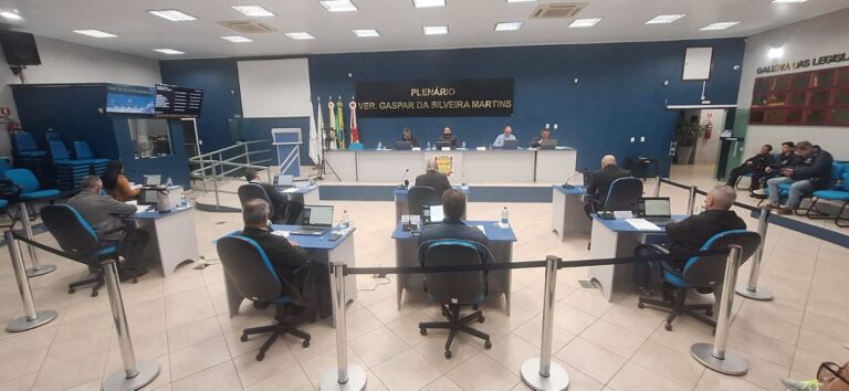 Câmara de São Sepé aprova projetos sobre turismo e contratações temporárias