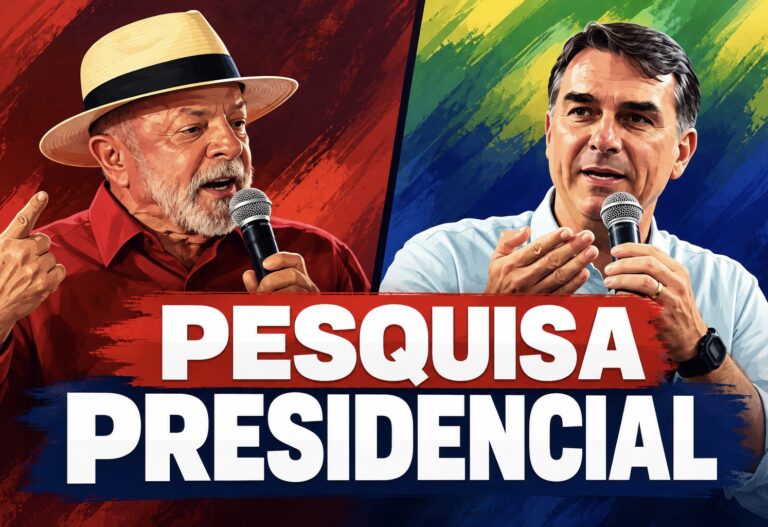 Datafolha: Lula lidera 1º turno com 45% dos votos válidos, seguido por Flávio Bolsonaro, com 42%